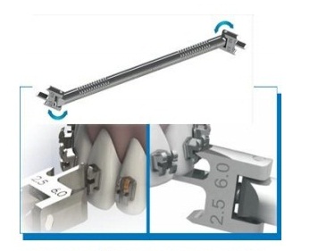 Thước gập đo mắc cài